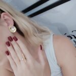 Set σκουλαρίκια-δαχτυλίδι