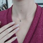 Αλυσίδα με μπλέ πέτρα