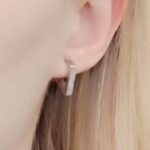 Σκουλαρίκια τετράγωνα