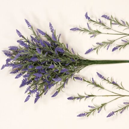 διακοσμητικό τεχνήτο κλαδί λεβάντα