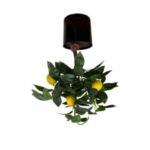 Διακοσμητικό τεχνητό γλαστράκι λεμονιά