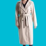 Γυναικεία καπαρντίνα δερματίνη με κουμπιά